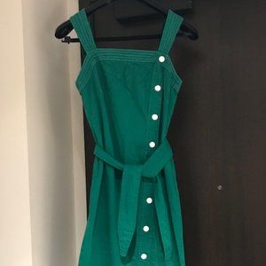 Anthropologies, Maeve, Green sleveless dress, US6